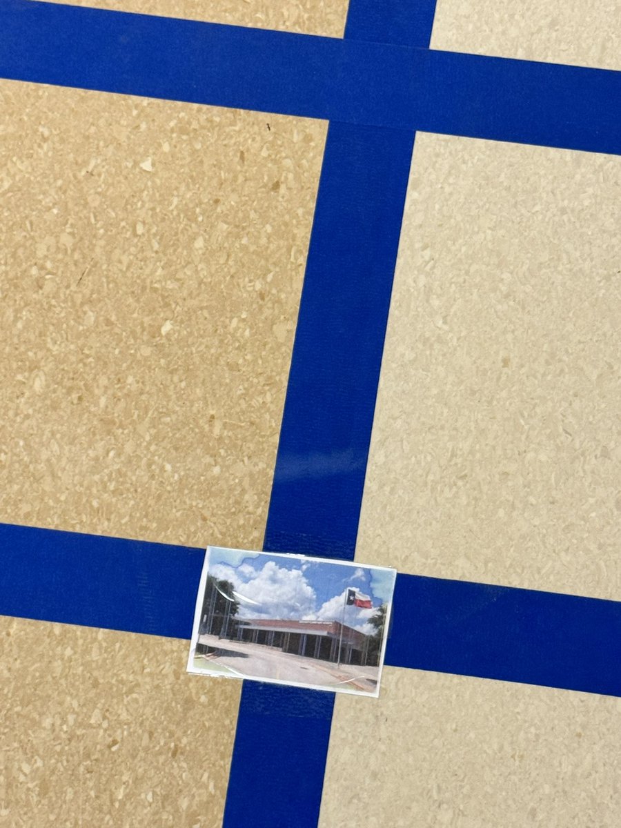 CourtLead's tweet photo. 5th grade teachers led an #exceptionallearning experience with our students using a gigantic coordinate plane. The best part? The points were some of our community’s hot spots like Chick Fil A! Proud of this move! https://t.co/ewJFnhPOuC