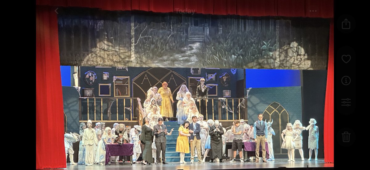 Greenwood High School Theatre Presents — THE ADDAMS FAMILY!! What an incredible display of talent!  Thank you to all the cast members and directors for your hard work!!