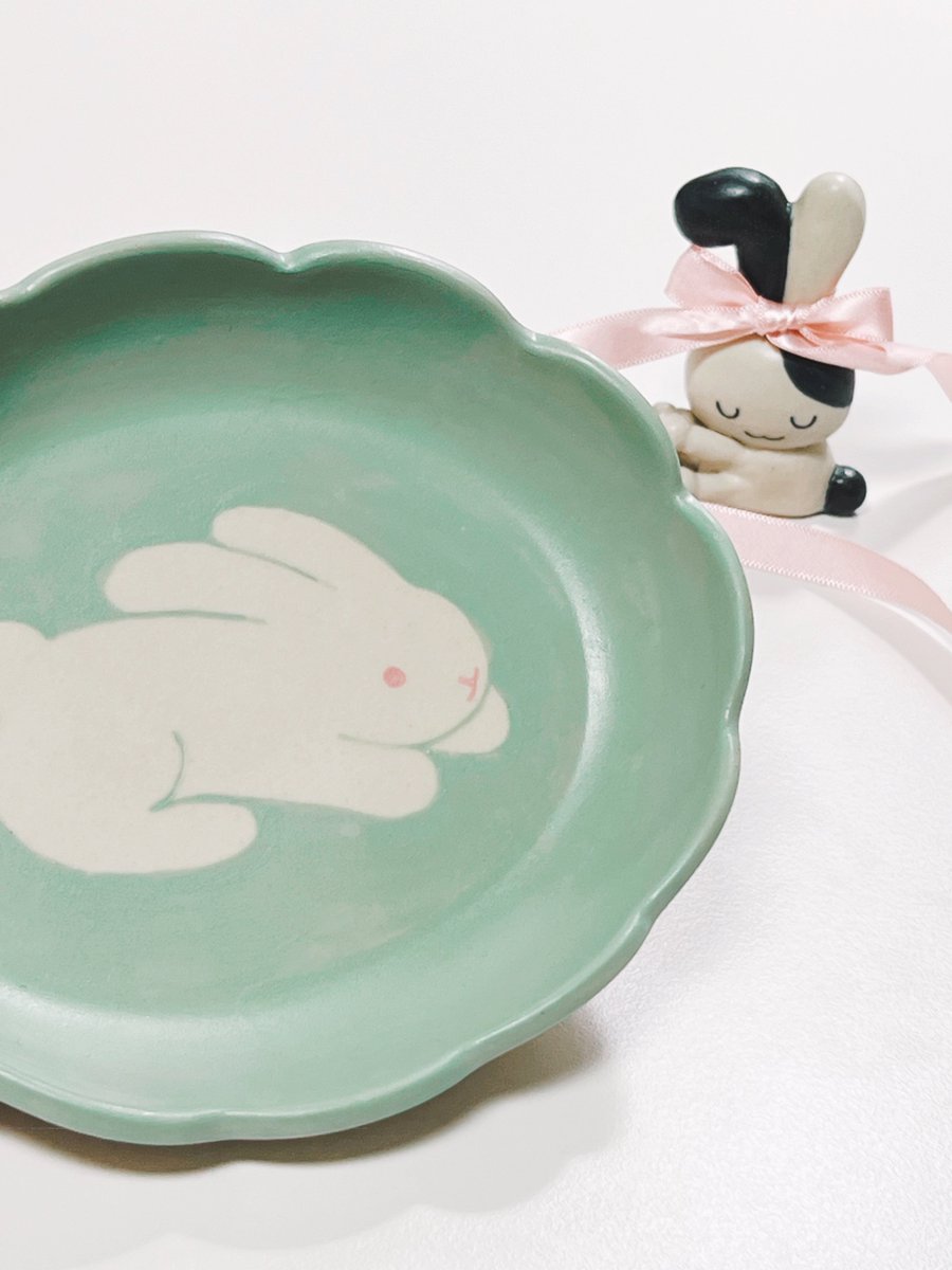 도자기로 반희 피규어를 만들어봤어요 ⸜( ◜࿁◝ )⸝
🐇🎀