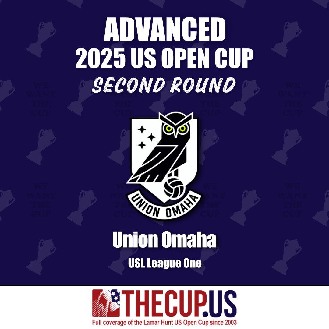 #USOC2025 R1: #USOC2025 R1: Union Omaha 2:1 Flatirons FC - FINAL from Colorado. The first round of the 2025 US Open Cup is over. Union Omaha will take on Des Moines Menace in Round 2. || BROADCAST (YT) >> youtube.com/watch?v=XP2hLO…