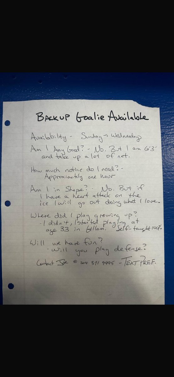 cogssy's tweet photo. @BizNasty2point0 @FriedgeHNIC can we please make this guy famous. This was up at the rink in Mitchell,Manitoba https://t.co/LBYizhryP5