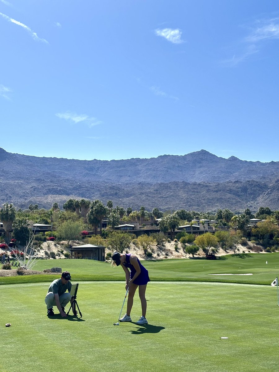 Noa_van_Beek's tweet image. Amazing practice day out here at BIGHORN Golf Club in California. Got to spend 2 hours with putt coach Russell Surber to work on green reading and aim.🔥#putting #bighorngolfclub #california #greenreading #aim #practicetrip #golf #kstatewgolf #collegegolf #d1 @rosemark_grips