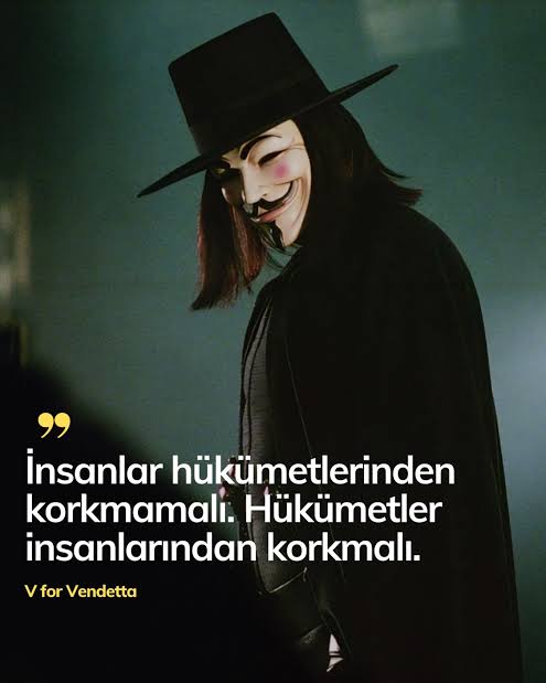 #sarachanedeyiz. 
su ulkeye bi punisher bide V for vendetta lazim