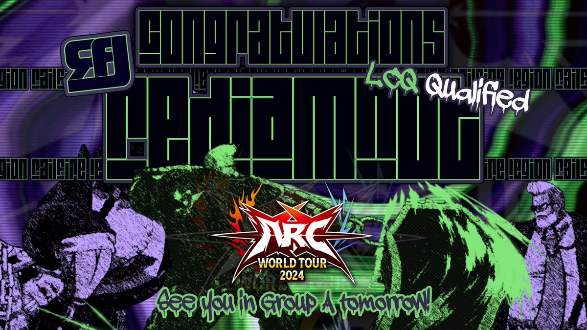 Congratulations to our homie <a href="/RedIAmNot4/">RedIAmNot</a> for qualifying for the Arc World Tour! We're so incredibly proud of them, and we can't wait to see them cook even further tomorrow and beyond! They've had a long hard journey, and it's all paying off! Please show them your support as well!