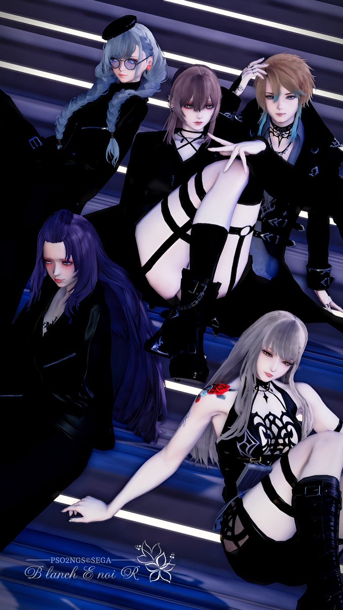 Reva_ngs's tweet image. チムメン

#PSO2NGS 
#BlanchЁnoiЯ