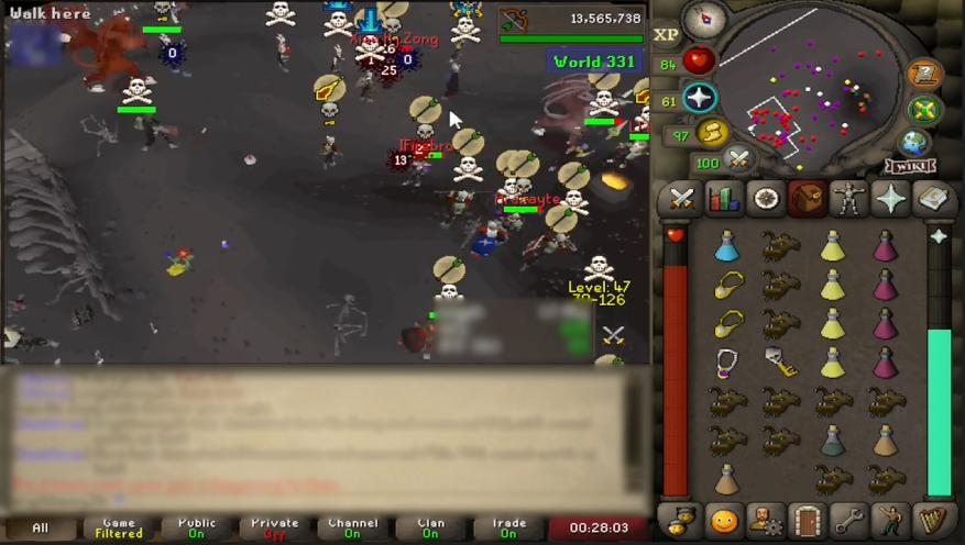 SOLID FRIDAY NIGHT ACTION FOR THE MED KINGS OF EST! STARTED OFF WITH A PKRI VS <a href="/PARAGON/">Paragon</a>. AFTER THE PKRI,  WE ENDED UP RUNNING INTO PARAGON + A VENNY TEAM AND DUKED IT OUT AT 50'S/GDZ ENDING IN A SOLID VICTORY FOR SILENCE. THANKS FOR THE ACTION AND GF! DISCORD.GG/SILENCE-RS