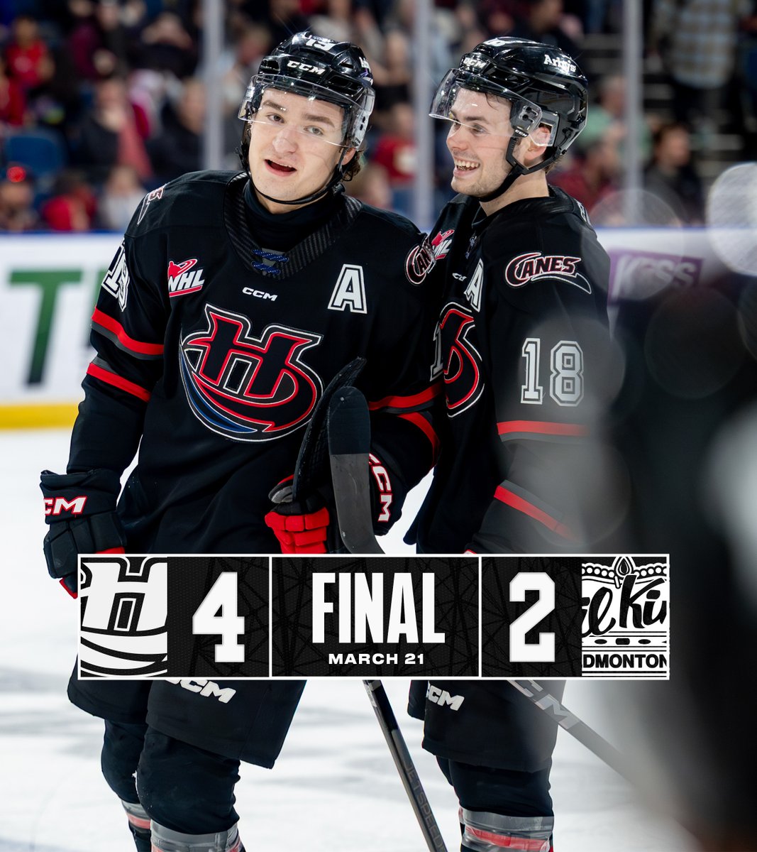 🚨HURRICANES WIN 🚨1 More game until PLAYOFFS!!!