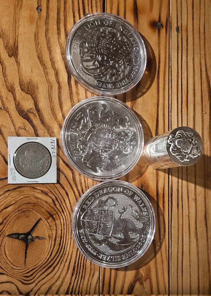 Silverkilllo's tweet photo. Just wanted to share some of my stack I've collected over the last 15 years.
Some of my favorite pieces come from @scottsdalemint
#Silver
#SilverStacking
#StackingSilver
#SilverStacker
#SilverStack
#SilverBars
#SilverCoins
#SilverBullion
#SilverHoard
#PreciousMetals
#SilverInvesting
#SilverWealth
#SilverSqueeze
#SilverAddict
#StackThatSilver
#SilverRounds
#SilverTreasure
#SilverLife
#MetalStacking
#SilverPower