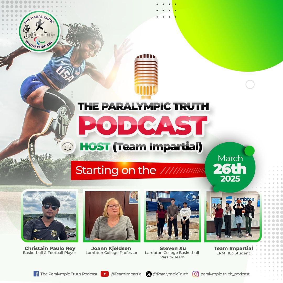 ParalympicTruth's tweet photo. The Paralympic Truth Podcast by Team Impartial!
We're unmasking the ethical controversies behind the medals,  Get ready to challenge the narrative and dive into thought-provoking conversations.
Tune in on the 26th of March on our Youtube channel:
https://t.co/U97YFGwtTg https://t.co/w6ZocnDvfv