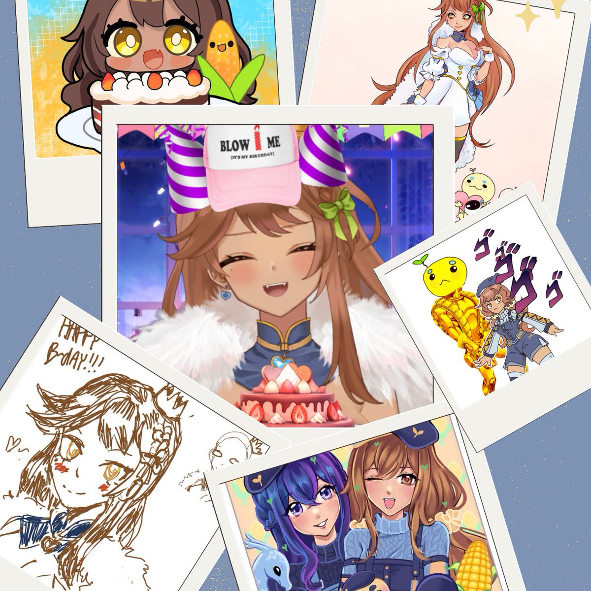 Thank you truly for a great birthday this year again ;-;!~

i'm gonna be real for a second...
i have not had the best 4 months recently and there was only so many moments of light that really made me feel like i can continue on happily vtubing and i really do owe it all to my