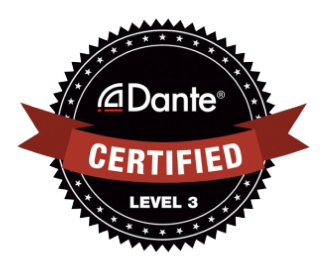 I am now Dante Level #3 Certified! 😉