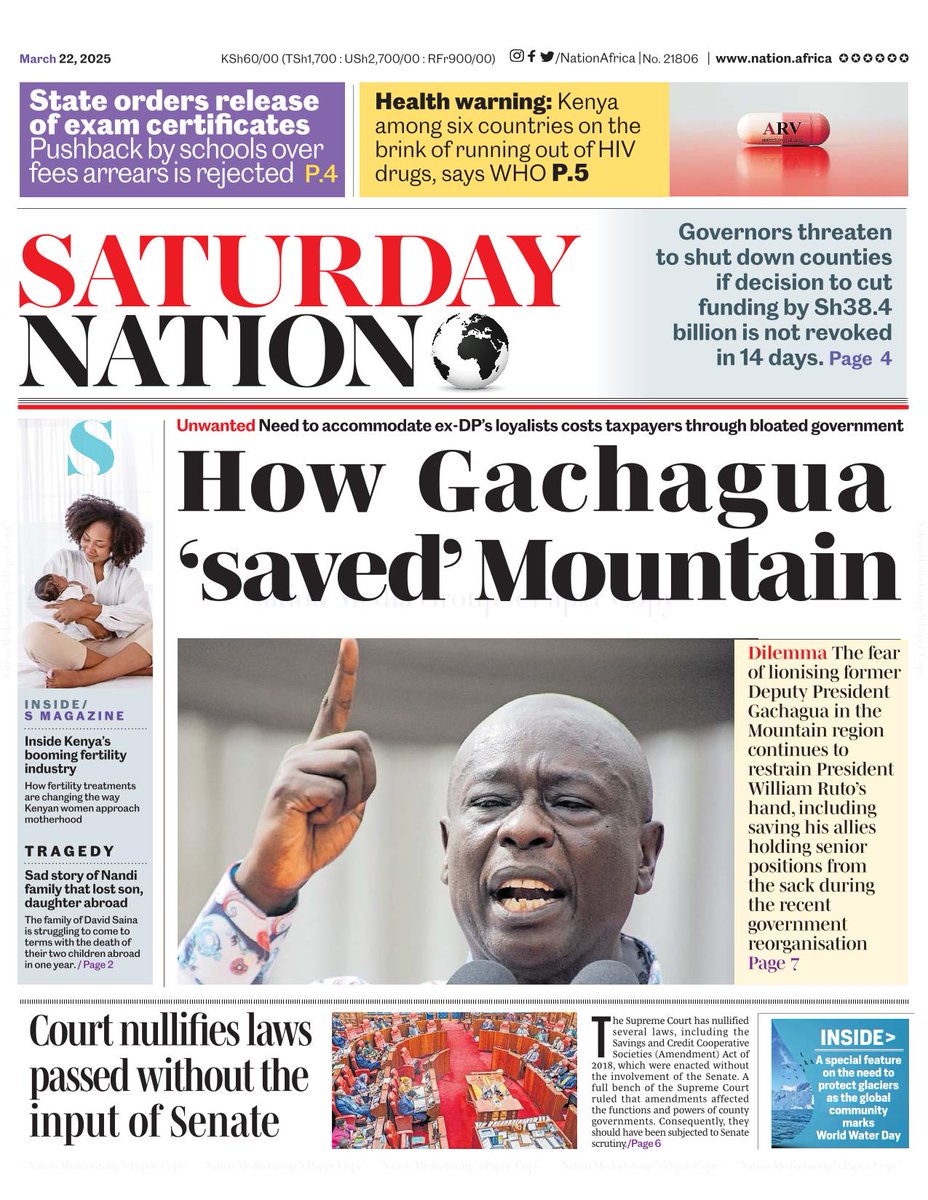 nyanducha's tweet photo. Today's newspaper headlines.
Saturday, 22nd March 2025
Contact #Victorock #Kenya on 0706357055 or info@victorockkenya.com for #Ubibot soil, temperature & humidity IoT #sensors plus #CiscoMeraki switches, firewalls etc.
#ePaper #Gazeti #Naivasha #Oguda #Olunga #SafariRallyKenya https://t.co/o2R0jS7zao