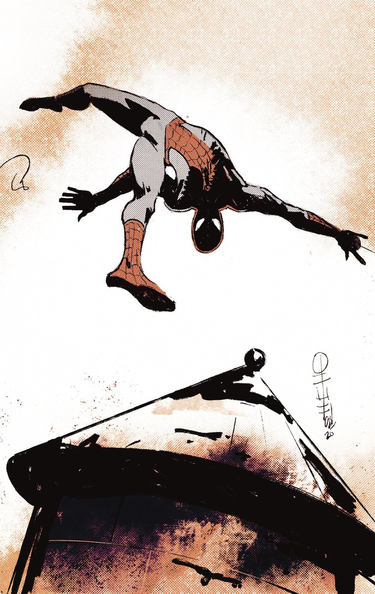 #Spiderman cool down for this evening #Marvel #comics