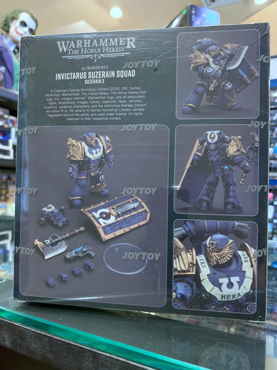 BIOSSHOP's tweet image. Joytoy JT00263 The Horus Heresy Ultramarines Invictarus Suzerain Squad Suzerain 3 1:18 Action Figure @joytoy_official 

tokopedia.link/UvrVndCe9Qb

#biosshop #joytoy #jualjoytoy #joytoywarhammer40k