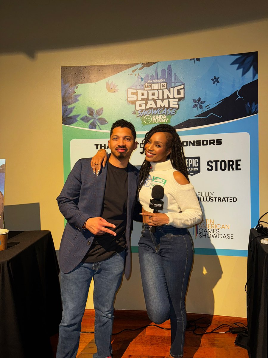 lettajmusic's tweet photo. More fave moments at @TheMIXGames showcase with @BVIGaming during @Official_GDC week 🥰🤗🎮 https://t.co/lT6FmCYaJ9