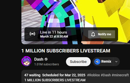 T-minus 11 hours…

First time streaming in front of a lot of people, feeling nervous LOL