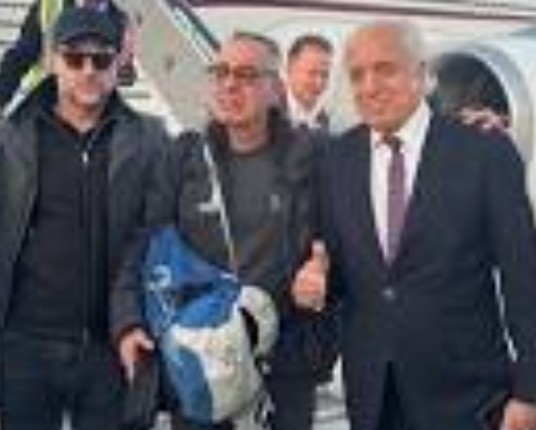 Welcome home George. George Glezmann has been held hostage by the Taliban for more than two years. Today, he's back in the United States of America.