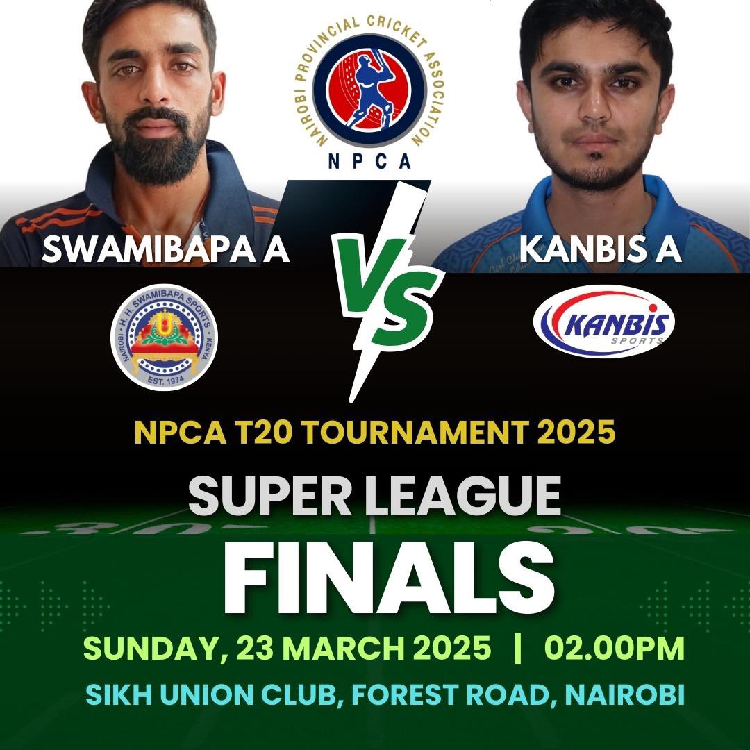 NCCA_KE's tweet photo. NOCA Super League T20 Finals 2025 https://t.co/Cbi9dALtEt