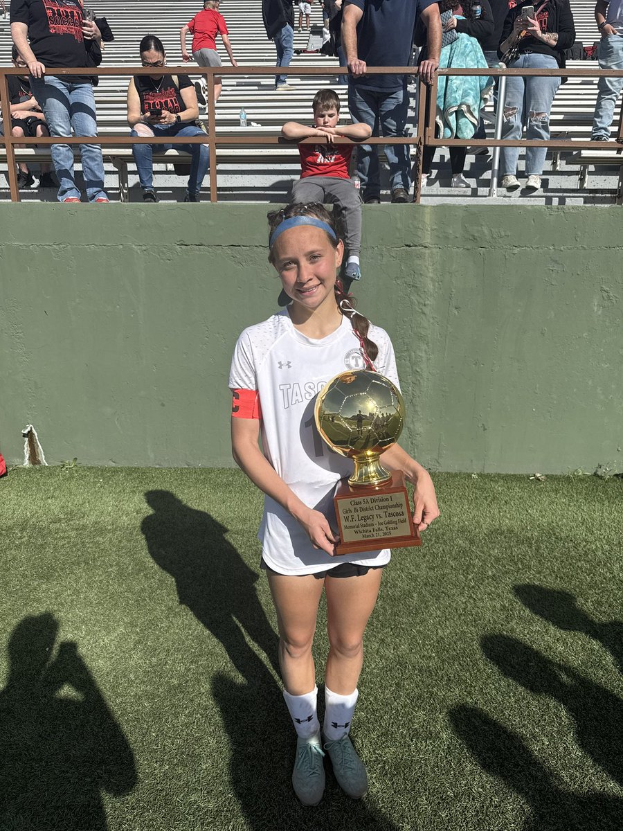 TabsFowler2026's tweet photo. Glad to contribute an assist in our playoff win; won 1-0!  Bi-district champs! We go again next week! https://t.co/Bd3XkypJ6a