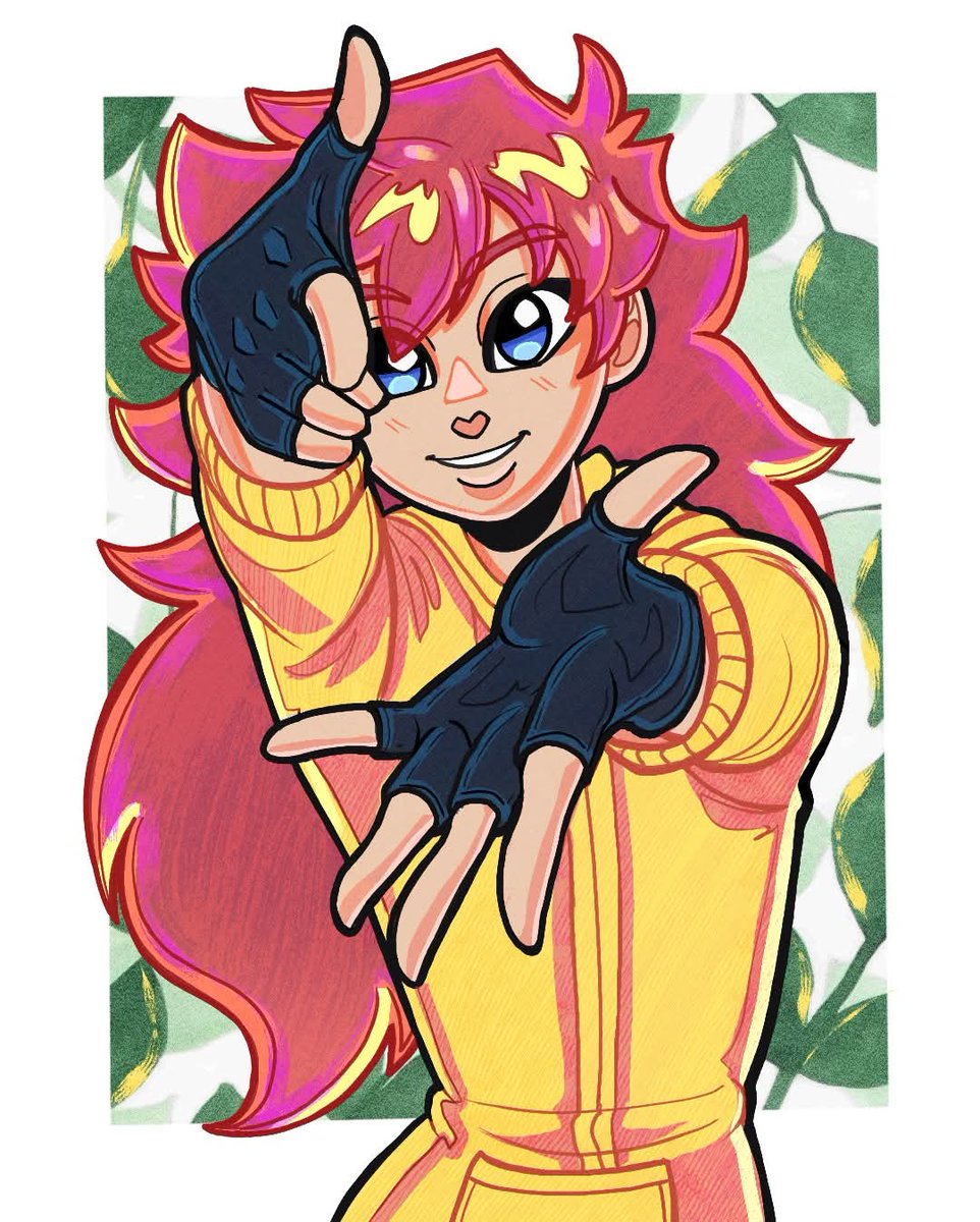 Oc de  Zai Willson aaayñ me encanto hacerla! es bien coloridaaa❤😻❤😻❤😻 #ocxoc #ocart #CLIPSTUDIOPAINT #digitalart #artmoots