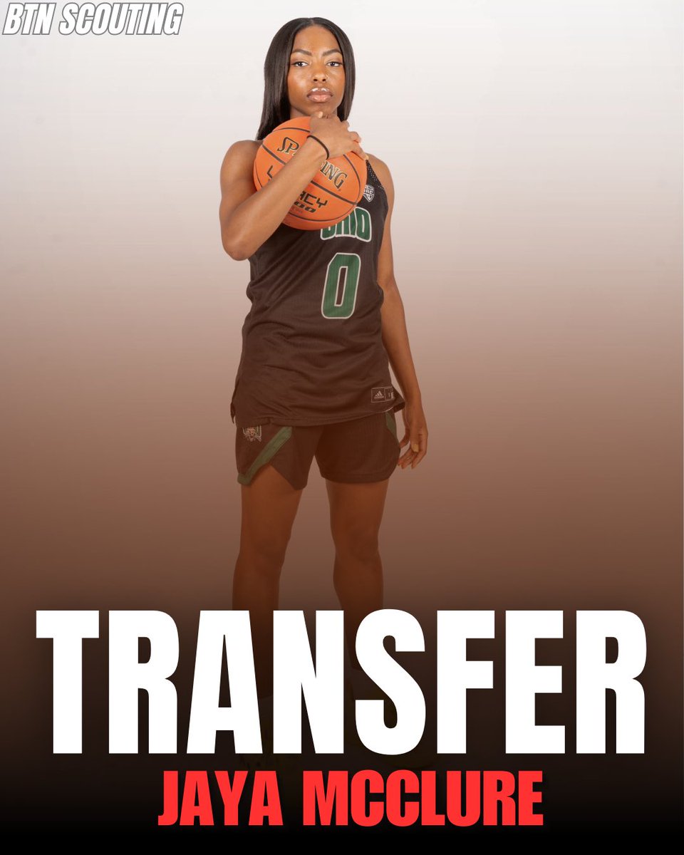 BTNScouting's tweet image. NEWS: Ohio Jaya McClure (@Way2Jaya) intends on entering the transfer portal, sources tell @BTNScouting . 

The 5-6 Guard is a Junior from Louisville,KY. She&apos;s ready to help a team with her passing and fearlessness! 

23-24 12.6 PTS | 2.5 RBS | 3.4 AST

#TransferPortal|…