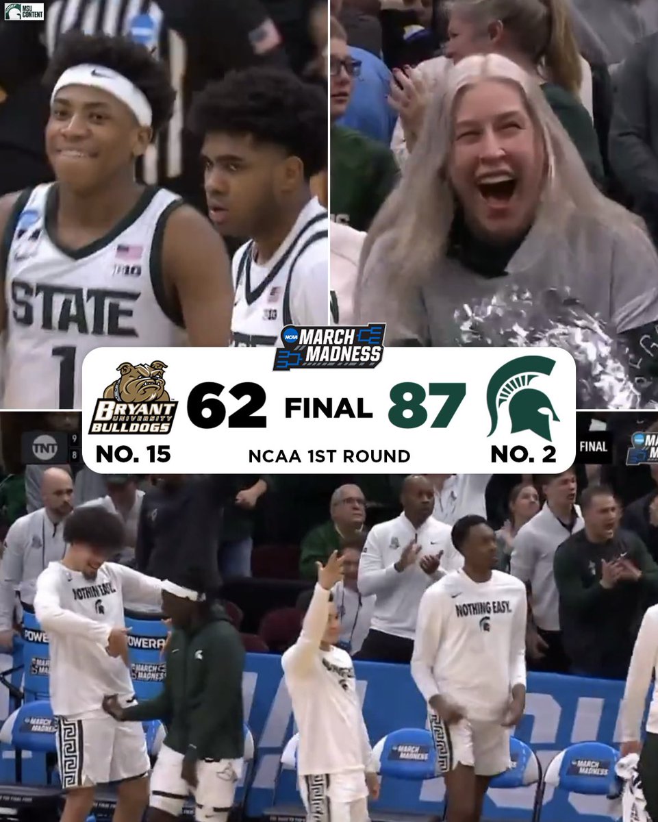 HEADED TO THE ROUND OF 32✅ #GOGREEN