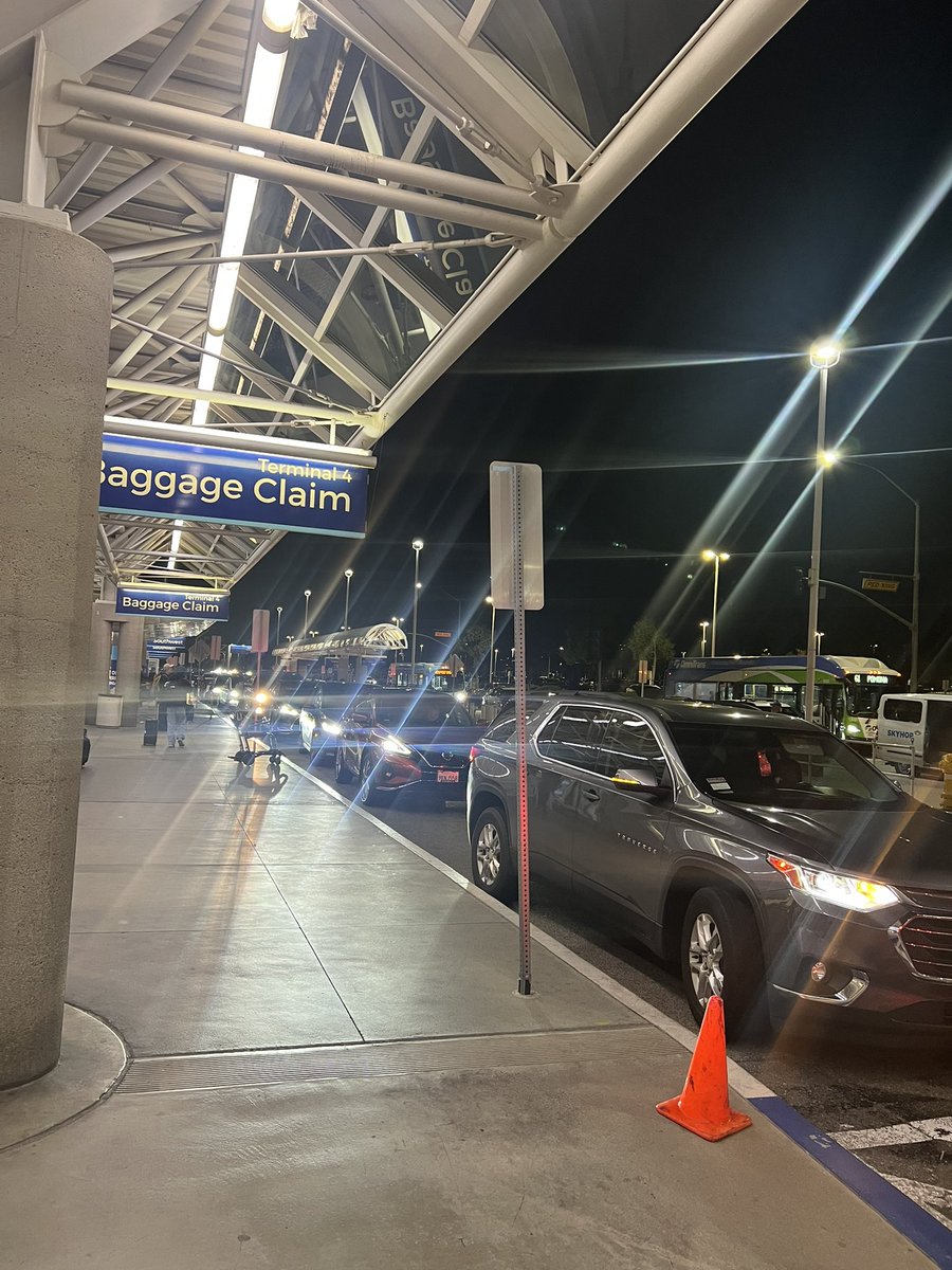 Ontario Airport, where you can park curbside for 30 minutes with no police presence whatsoever. <a href="/ont_official/">Ontario Airport</a> <a href="/DHSgov/">Homeland Security</a>