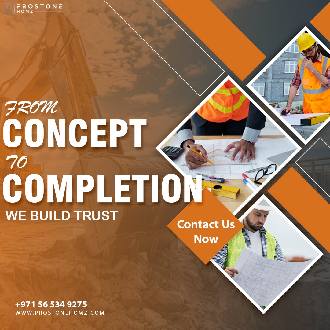 ProstoneHomz123's tweet photo. At Prostone Homz, we turn blueprints into reality with quality craftsmanship, precision, and dedication. 
📞 Contact us today: +971-56 534 9275
#Construction #BuildingDreams #QualityConstruction #CivilEngineering #HomeBuilders #CommercialConstruction #OnTimeOnBudget https://t.co/Xh4IocDGCy