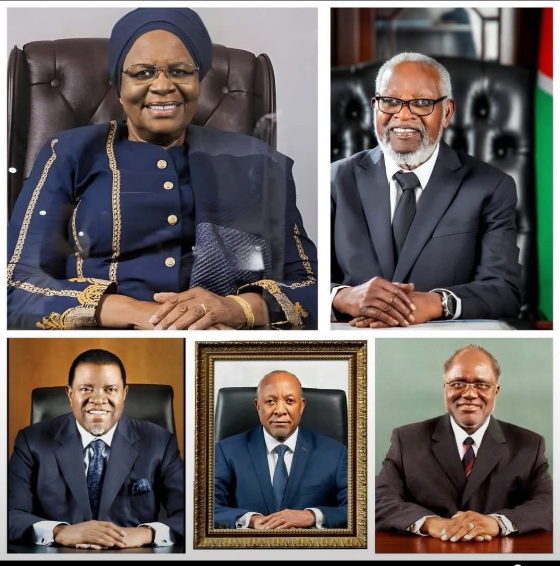 Namibia which attained Independence long after Zimbabwe has already had 4 presidents! In Zimbabwe once someone becomes president they come up with all sorts of excuses to be Life President! We have a problem guys