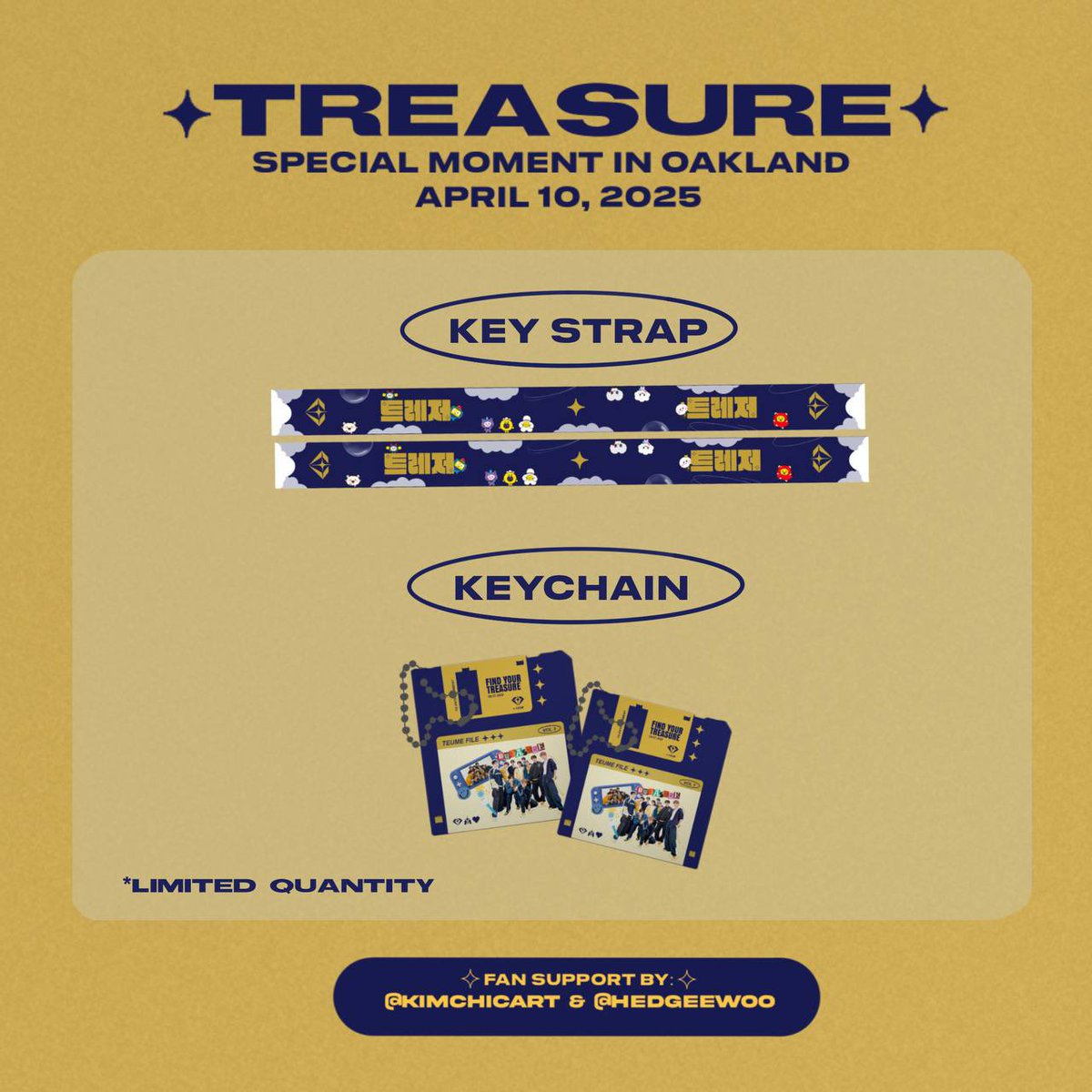 ʚ ₊˚✧ ﾟTEUHI US TEUMES ʚ ₊˚✧ ﾟ

fan support by <a href="/kimchicart/">eve</a> and <a href="/hedgeewoo/">belly</a> for Special Moment in Oakland 

𓏔 inclusions in the photo
𓏔 open to all
𓏔 strictly 1:1
𓏔 like &amp; rt to spread!
𓏔 time &amp; loc tba

see y'all 🩵💛

#TREASURE #트레저 #2025_FIRST_US_TOUR