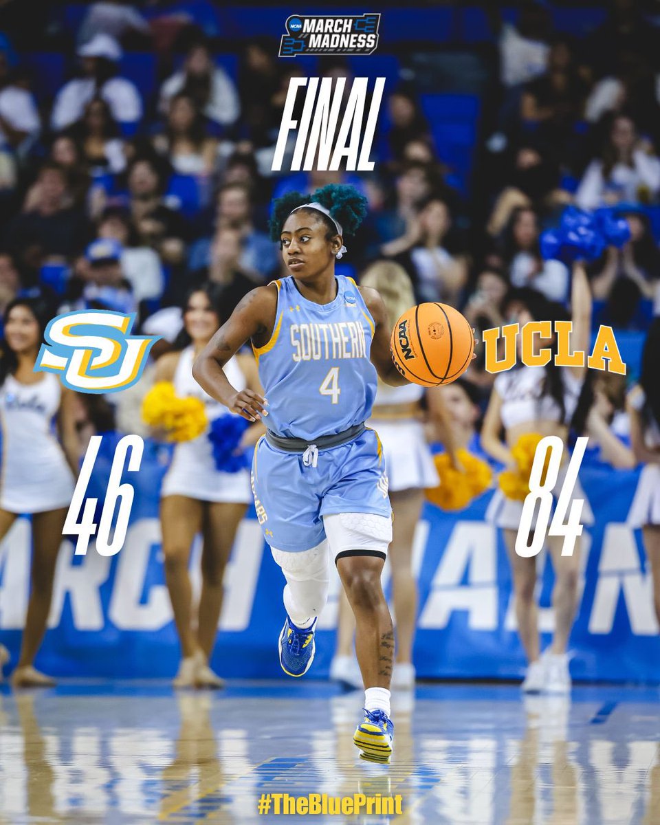 Battled hard and left it all on the floor!
Southern- 46
UCLA- 84

#TheBluePrint