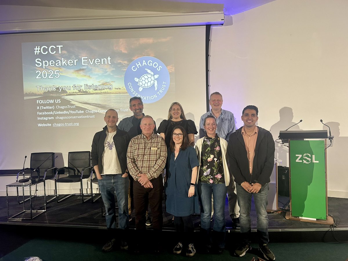 Chagos Conservation Trust (@chagostrust) on Twitter photo Thanks to all who joined us at <a href="/OfficialZSL/">ZSL</a> yesterday for the #CCT AGM/Speaker Event π
Great to come together to learn more about current #Chagos research & understand why the protection of this precious environment is so vital ππ¬πͺ²π¦π ποΈ
A recording will be available soon π₯ Thanks to all who joined us at <a href="/OfficialZSL/">ZSL</a> yesterday for the #CCT AGM/Speaker Event π
Great to come together to learn more about current #Chagos research & understand why the protection of this precious environment is so vital ππ¬πͺ²π¦π ποΈ
A recording will be available soon π₯