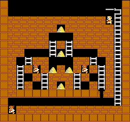 RAP50_2DHMKMEL's tweet image. #ロードランナー #LodeRunner
パッと見、分かりにくいですが
スペースインベーダーのビーム砲(自機)とトーチカ(防御壁)の面です。