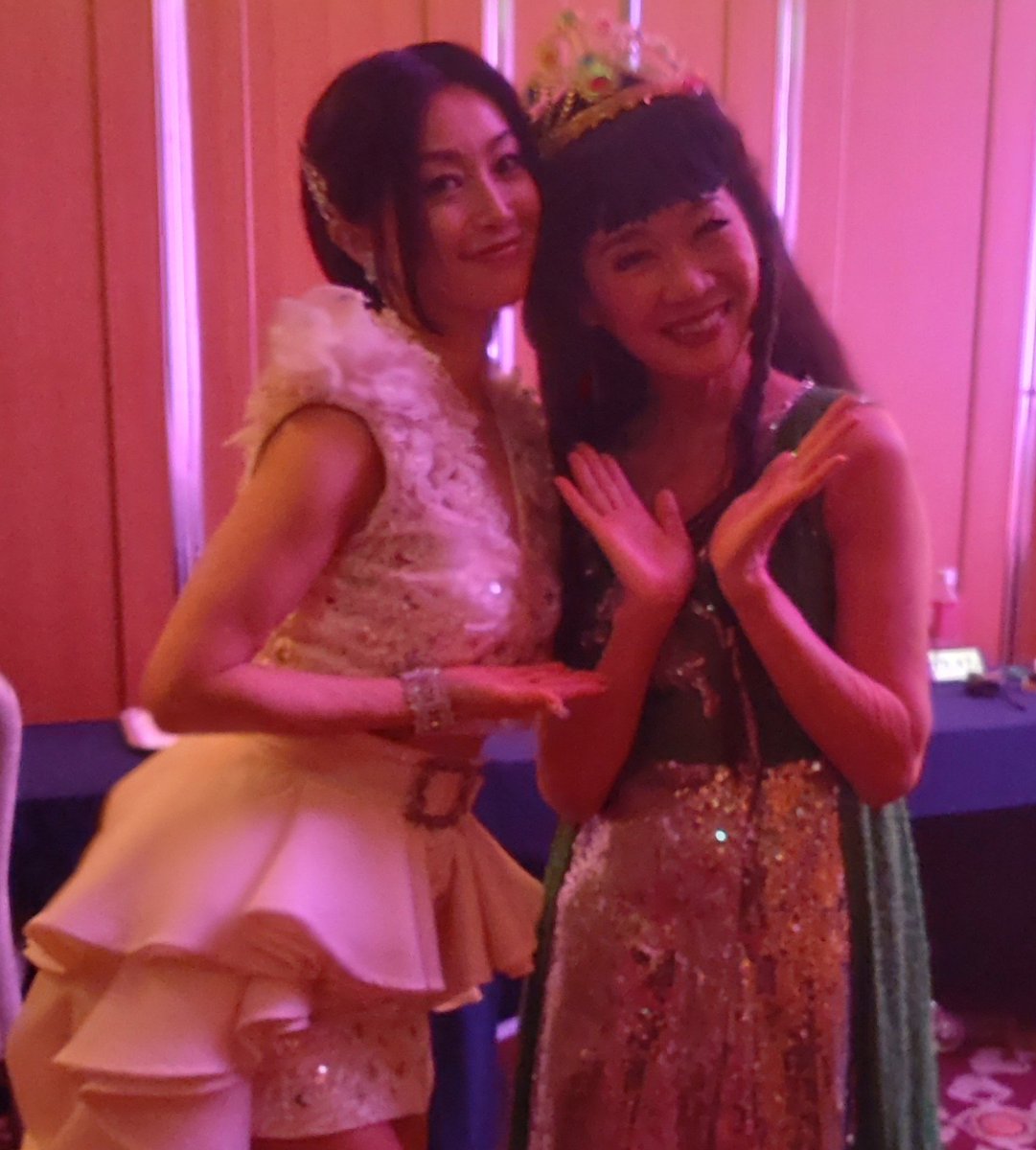 どっちがのりピー？😆 酒井法子ちゃん、ステージ🎤で私を「まりピー