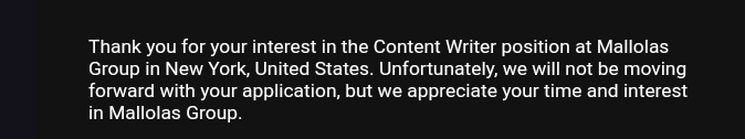 Customercare0's tweet photo. So, I started cold emailing pitch this week and I've received nothing less than 6 rejection mail. 
Indeed, rejection stings but I hope it won't matter with one or more being accepted https://t.co/xVfclxfuvp
