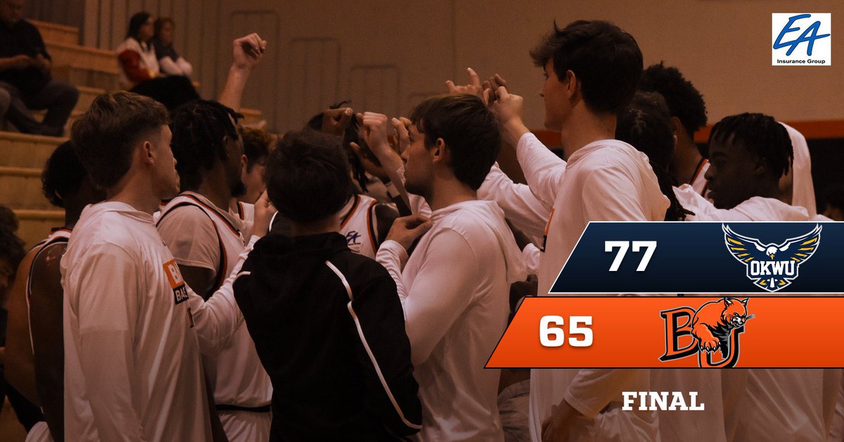 Baker Men’s Basketball (@bu_hoops) on Twitter photo FINAL-
Tough one to end on. Heck of a ride. Big thank you to our 10 seniors, who have left our program better than they found it. We greatly appreciate the overwhelming support throughout this year!
<a href="/BakerAthletics/">Baker Athletics</a> || #BUHoops FINAL-
Tough one to end on. Heck of a ride. Big thank you to our 10 seniors, who have left our program better than they found it. We greatly appreciate the overwhelming support throughout this year!
<a href="/BakerAthletics/">Baker Athletics</a> || #BUHoops