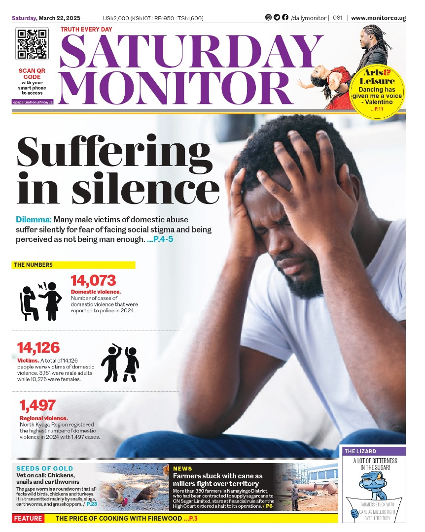 3161 males affected by domestic violence. Let's ignore shame &amp; ego ,speak up to put to an end this vice <a href="/Mglsd_UG/">Ministry of Gender, Labour and Social Development</a> <a href="/nilegirlsforum/">Nile Girls Forum</a> <a href="/UHOPInitiative/">Umbrella of Hope Initiative</a> <a href="/FIDA_Uganda/">FIDA Uganda</a> 
However,no of 10276 females affected are still high &amp; thus, need serious intervention from all stakeholders. #putanend
