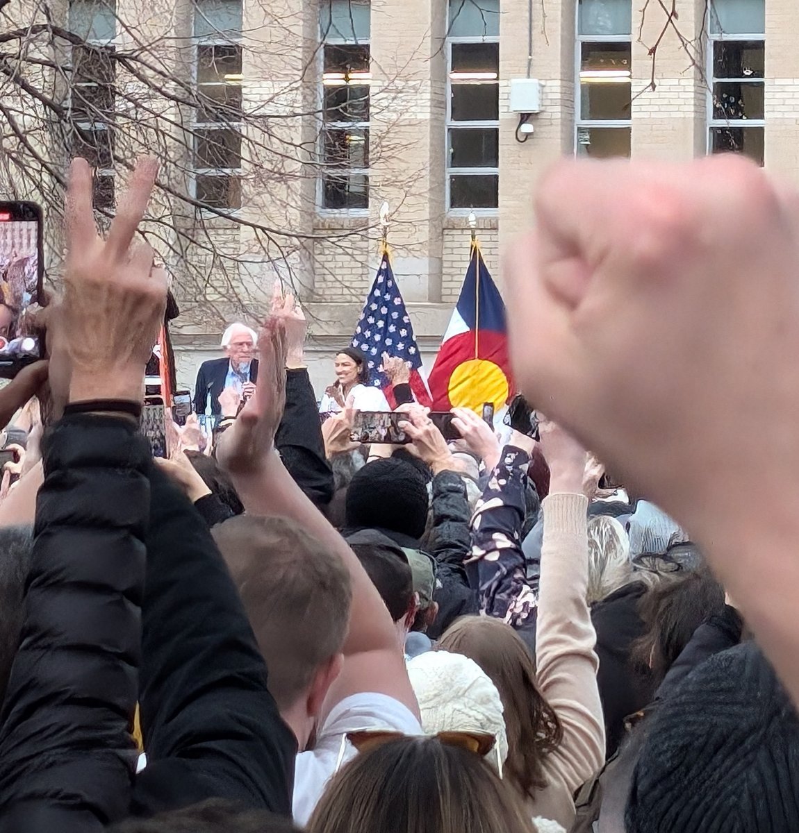 Dr. Kimberley D Bruce (@kimberleydbruce) on Twitter photo Thank you <a href="/SenSanders/">Bernie Sanders</a> and <a href="/AOC/">Alexandria Ocasio-Cortez</a> for rallying us together, not dividing us apart! #denver Thank you <a href="/SenSanders/">Bernie Sanders</a> and <a href="/AOC/">Alexandria Ocasio-Cortez</a> for rallying us together, not dividing us apart! #denver