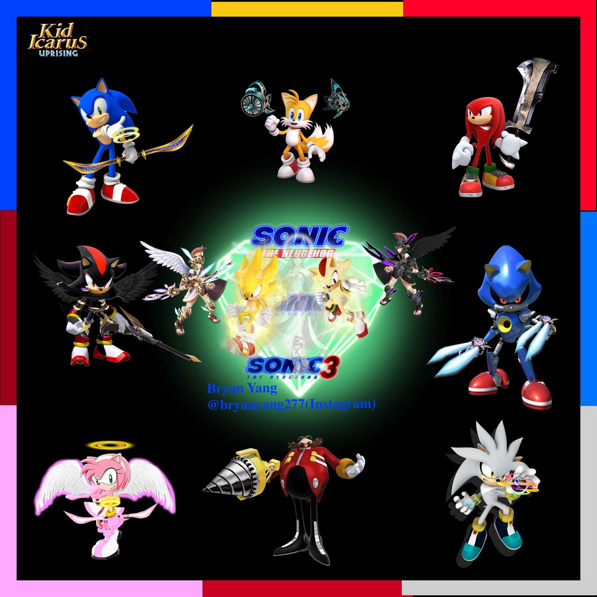 BryanYa83596086's tweet photo. Sonic x Kid Icarus- Weapons
#sonic #sonicthehedgehog #sega #sonicmovie #sonicmovie2 #sonicmovie3 #sonicmovie4 #tailsthefox #knucklestheechidna #metalsonic #shadowthehedgehog #amyrose #silverthehedgehog #dreggman #kidicarus #kidicarusuprising #darkpit #pittoo #blackpit #SmashBros https://t.co/4VWE41qFG2