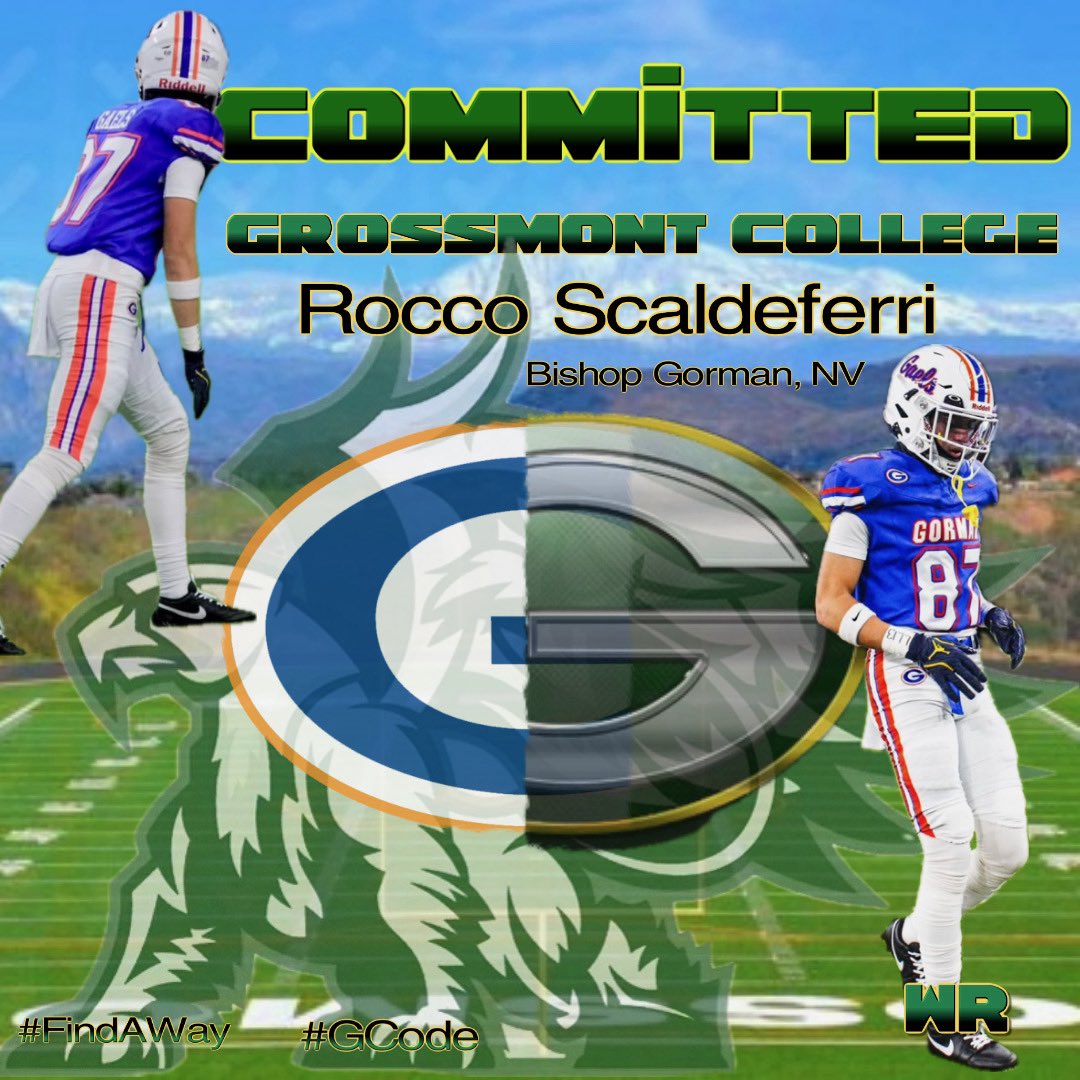 Coach Rob Johnson (@djheartattak) on Twitter photo From the G to the G let’s go <a href="/roccoscal/">Rocco Scaldeferri</a> we are gonna keep adding to this WR room here <a href="/GhouseGriffinFB/">Grossmont Griffins Football</a> #BlurrCounty <a href="/BishopGormanFB/">Gaels Football</a> From the G to the G let’s go <a href="/roccoscal/">Rocco Scaldeferri</a> we are gonna keep adding to this WR room here <a href="/GhouseGriffinFB/">Grossmont Griffins Football</a> #BlurrCounty <a href="/BishopGormanFB/">Gaels Football</a>