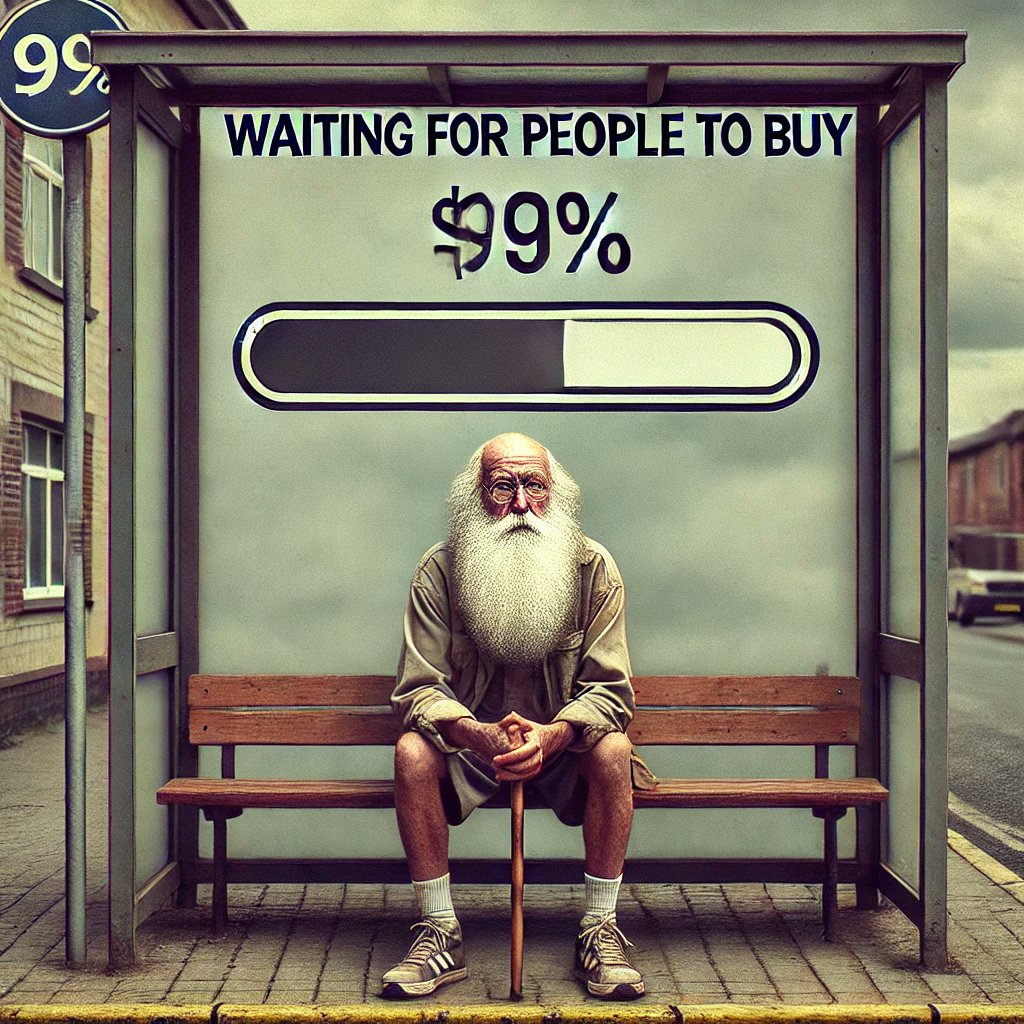 just_wait_bro's tweet photo. “Still holding. Still waiting. Still coping. $WAIT 🕰️”
#WAITCOIN #JustWait #MemeCoin https://t.co/teOpbfu4T2