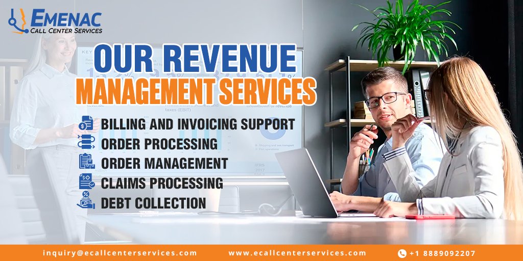 EmenacCCS's tweet image. Boost efficiency with our revenue management services! 💼
From billing to debt collection, we handle it all so you can focus on growth. 📈 Contact us today!"

🌐 shorturl.at/KGYGB

.
.
#ECallCenterServices #revenue #callcenter #management #customersupport #quickresponse