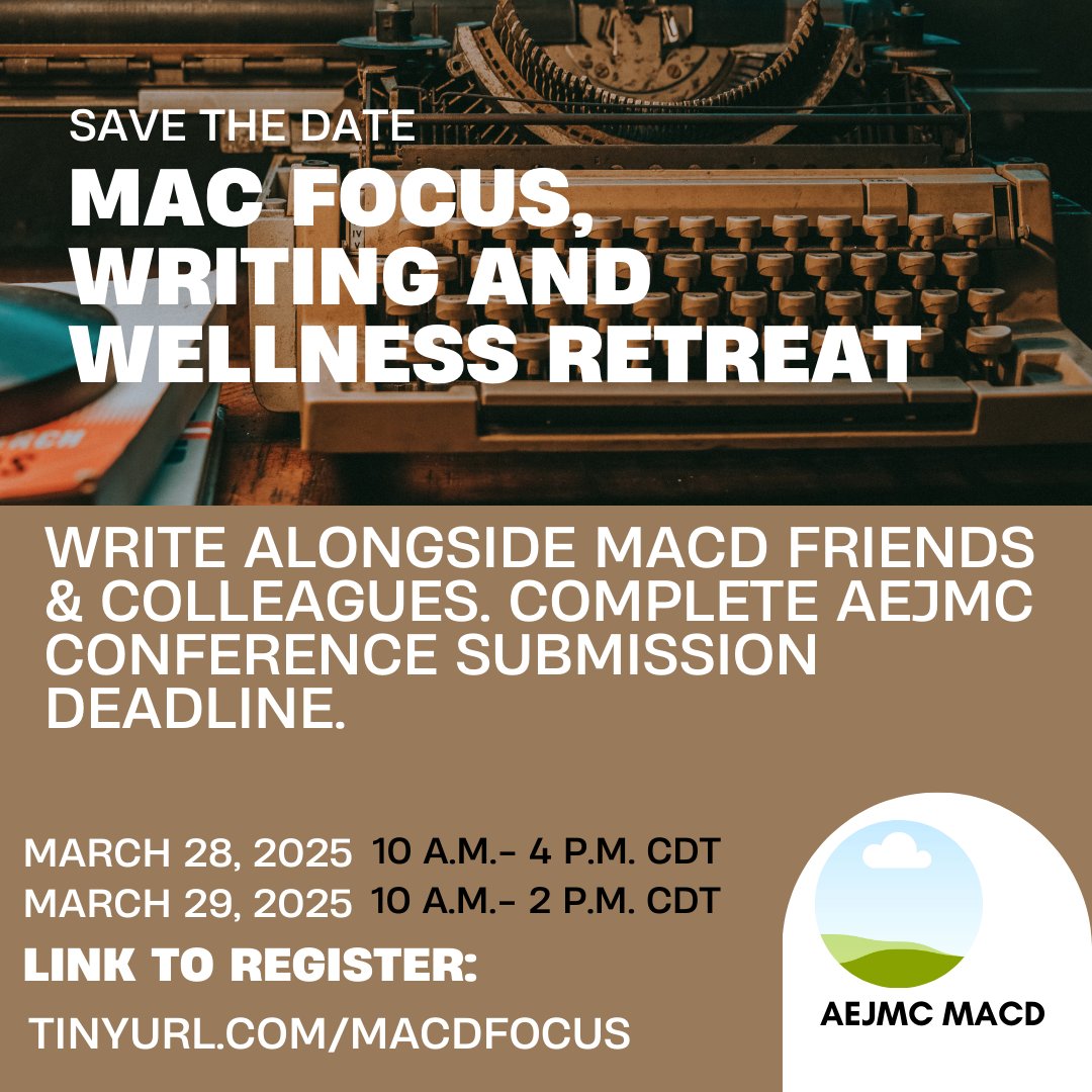 MAC AEJMC tweet media