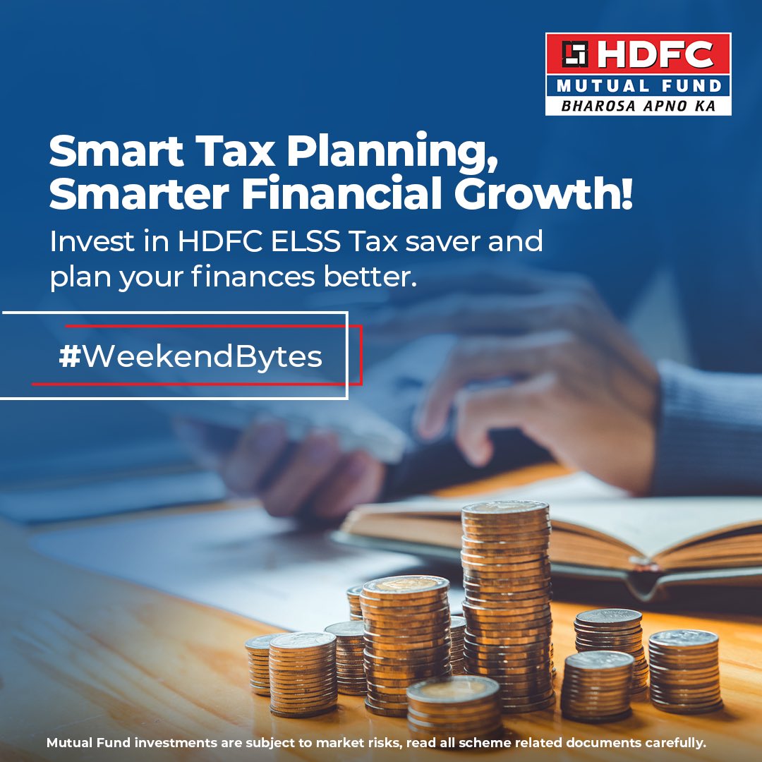 hdfcmf's tweet image. Read the latest edition of #WeekendBytes to understand how you can aim to build wealth and save taxes with HDFC ELSS Tax saver.

Read Now: bit.ly/4bPHF2i

#hdfcmf #weekendread