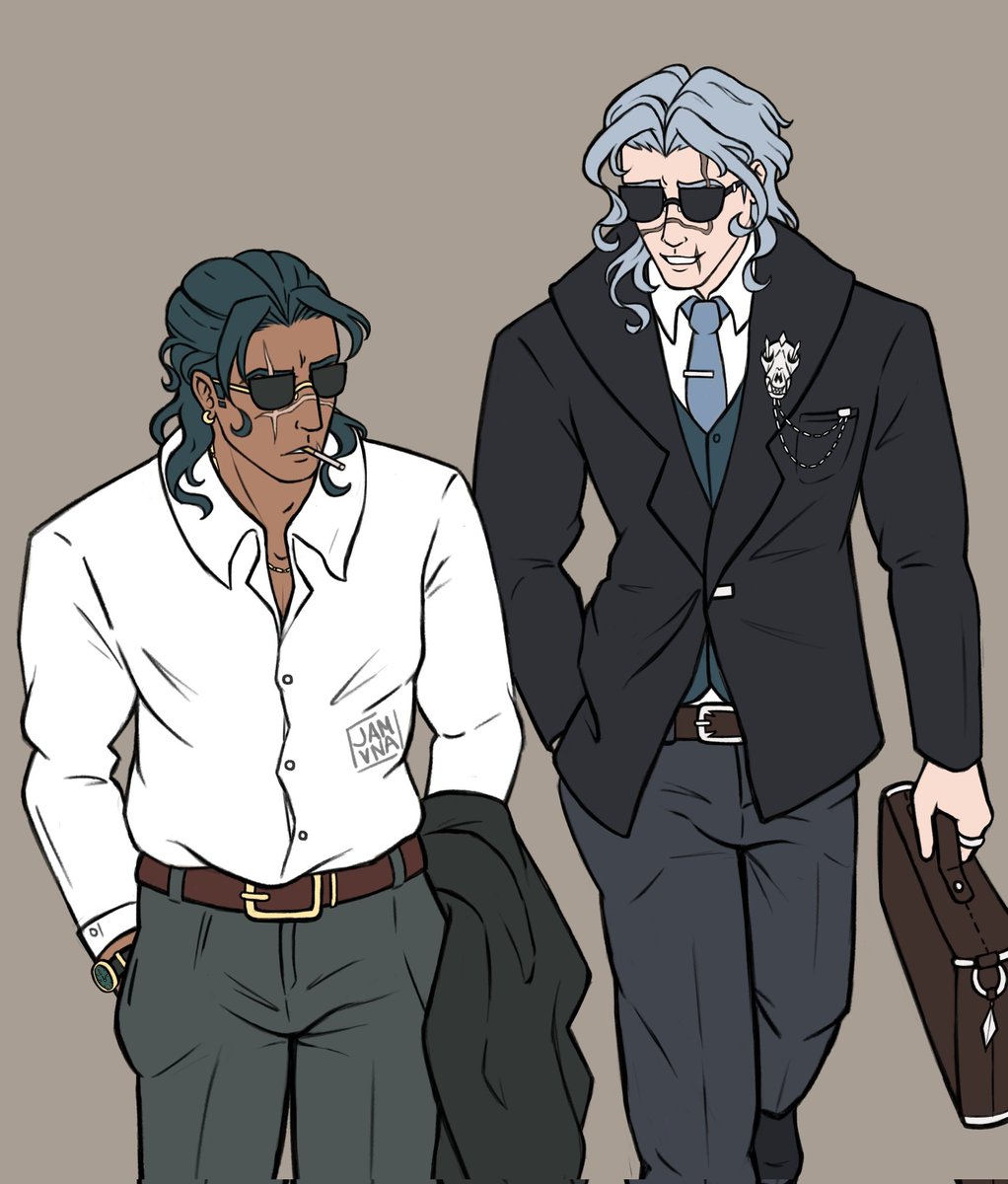 jamvna's tweet image. Zandik &amp;amp; Zenith WIP 

#dottore #segmentoc