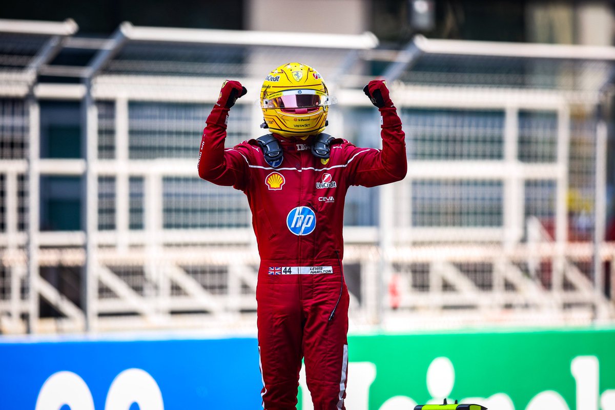 First win in the famous scarlet Red of Ferrari!!!