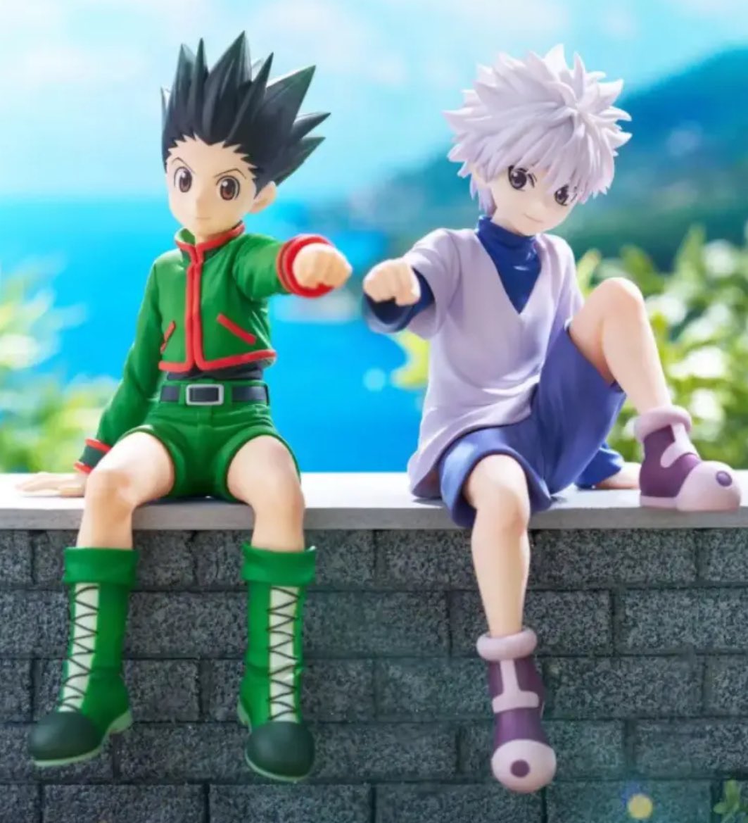 #RT + #follow 한분께 헌터X헌터 누들스토퍼  1종을 보내드려요! (추첨일 타래)

#hunterxhunter 
˚₊·🥊 헌터헌터 곤 프릭스 &amp; 키르아 조르딕 누들스토퍼 피규어 예약폼
➪ witchform.com/deposit_form/7…

˚₊·🥊 예약기간 : 3/22 am  . 10 ~

☆  *  . 곤 프릭스 키르아 조르딕 
.  *｡ ｏ ♡.¸.•*` 헌터