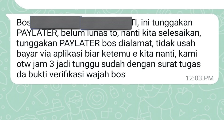 kenapa chatnya harus sok pake logat timur gitu e? percuma sa tidak percaya 🙏🏻😭
