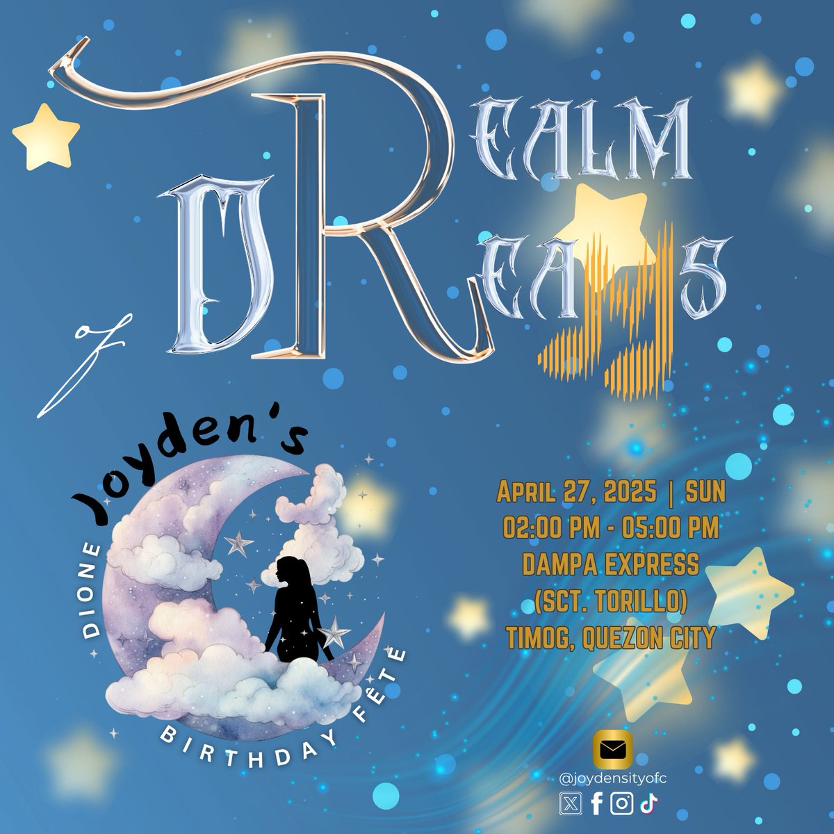 joydensityOFC's tweet photo. Rise and shine! It’s time to turn our wildest dreams into a dazzling reality. The real fun is just warming up!

More details soon!

@itsDIONEofc @_joydennn
#itsDIONE #RealmOfDreams
#Joydensity https://t.co/OV1vmYpSy8