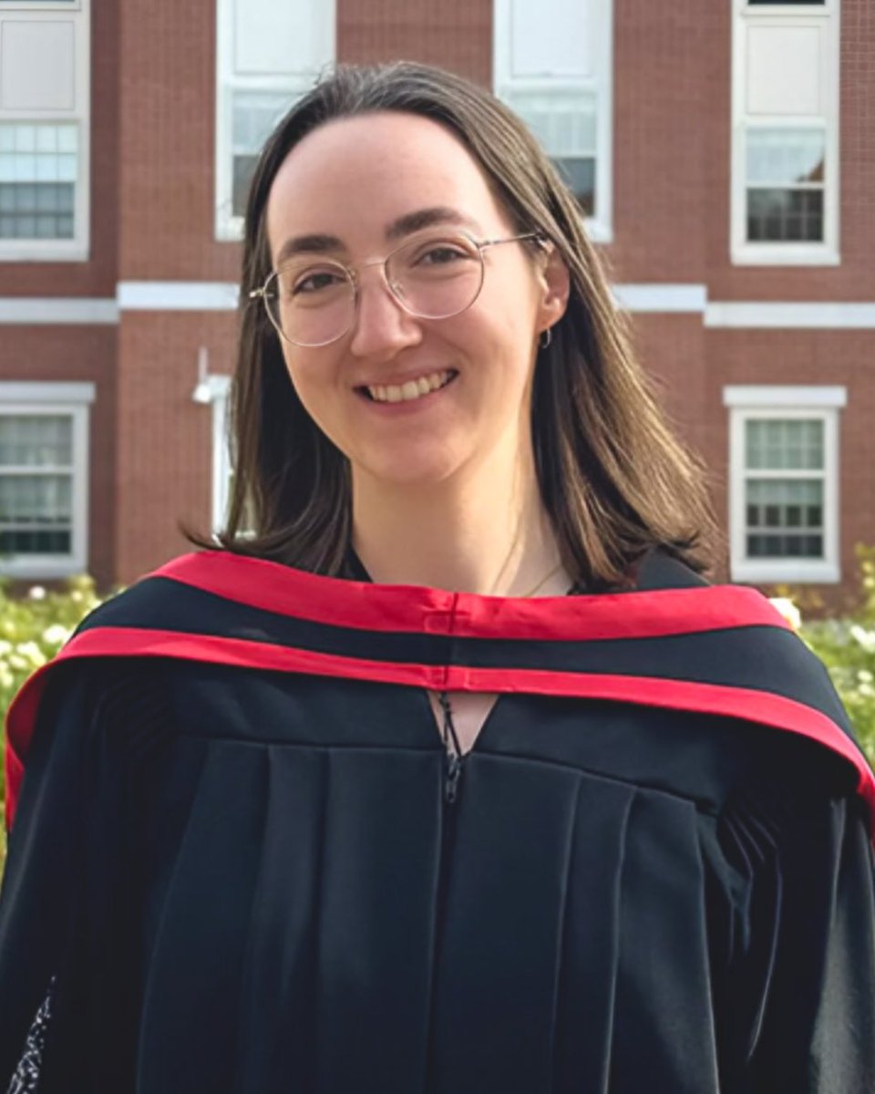 Claire Anderson (BSc’21, MSc‘24) has loved science and math since childhood, influenced by her parents Brent (BScCE’84, MScCE’86) &amp; Kimberley (Holmes) Anderson (BScCE’87).

Now she's looking to revolutionize energy storage with computational chemistry. bit.ly/4iKQAUU